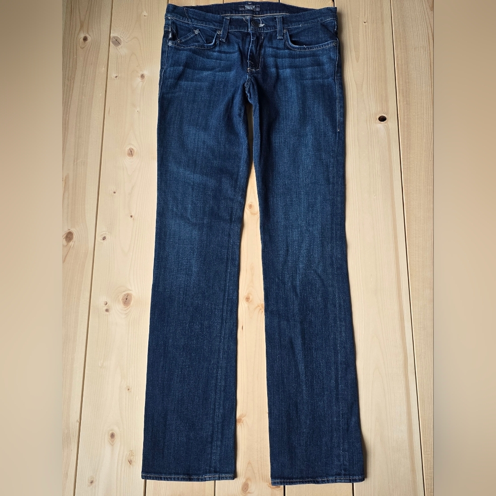Rock & Republic Stella Straight Leg Blue Denim Jeans Size 30 - Picture 2 of 13